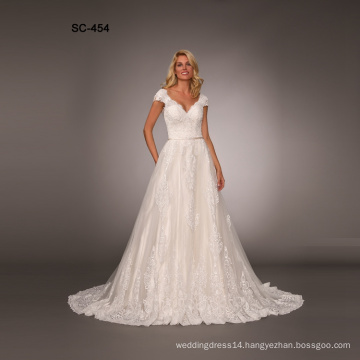 High Quality Custom cheap wedding dresses made in china